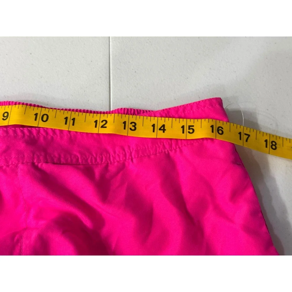 Playboy by PacSun Mens Hot Pink Surf Club Swim Trunks Shorts Size M